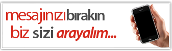Mesaj Bırakın Sizi Arayalım